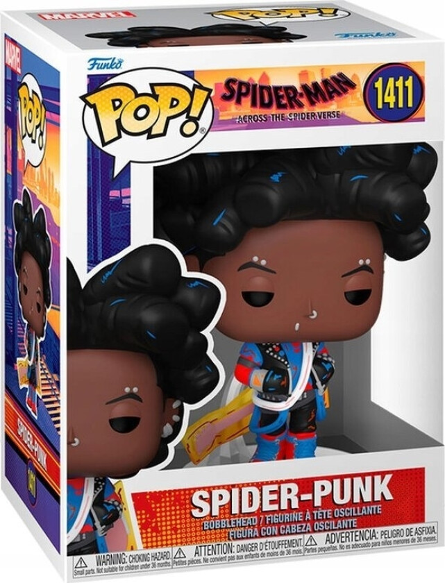 Funko! Pop Vinyl Spiderman S2 Spider-Punk(Un)