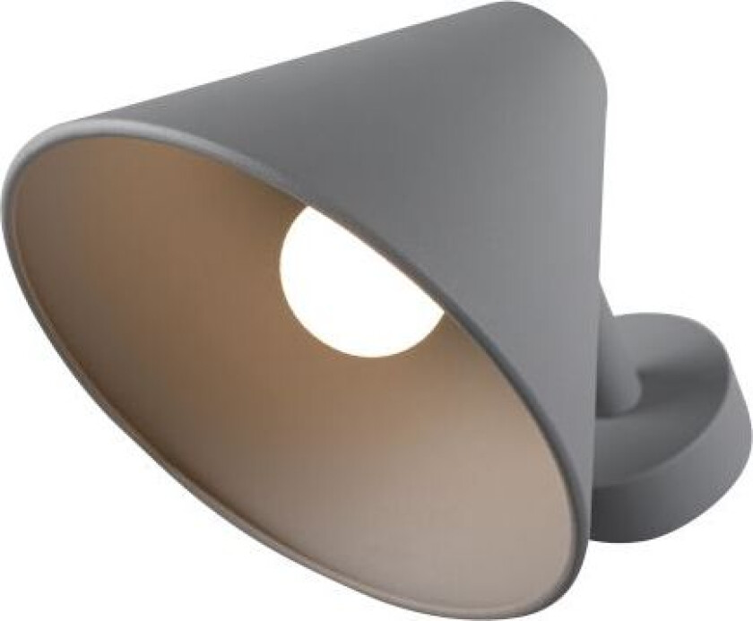 Hide-a-Lite Peak Veggarmatur E27, grå