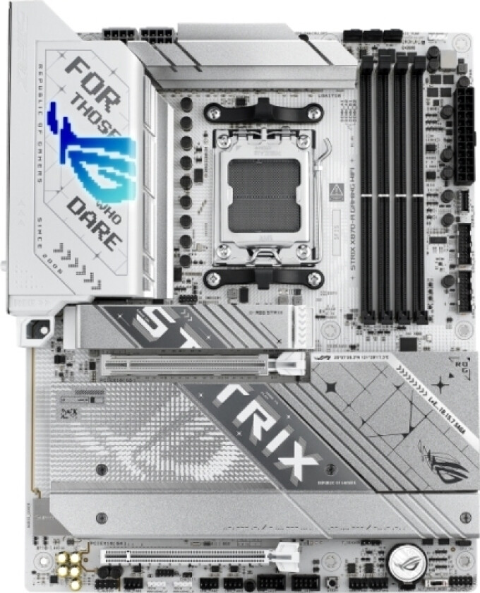 Asus Rog Strix X870-A Gaming Wifi /Amd X870/Ddr5/Sata3/M.2/Usb4/Wifi/Bt/Pcie5.0/Am5/Atx Motherboard