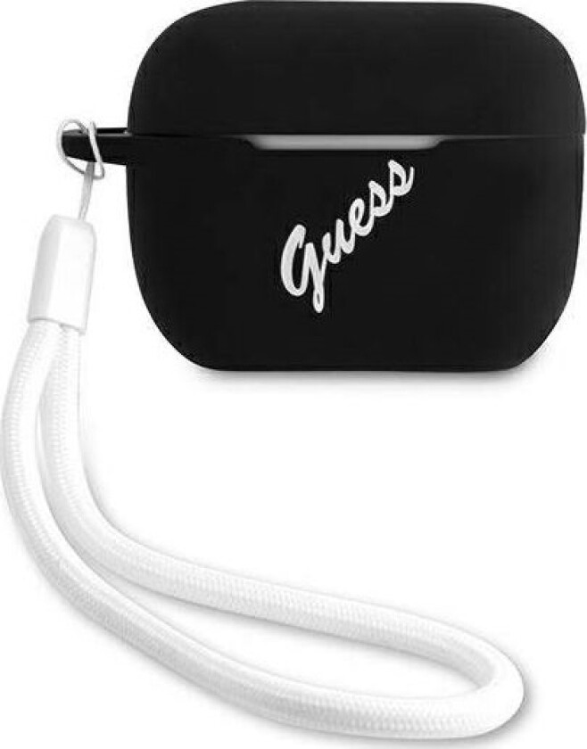 -Deksel Silikon Vintage Black, For Apple Airpods Pro, Guacaplsvsbw, Blister (Guacaplsvsbw)