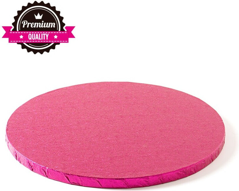 Kake Drum Rund Fuchsia Rosa 30cm