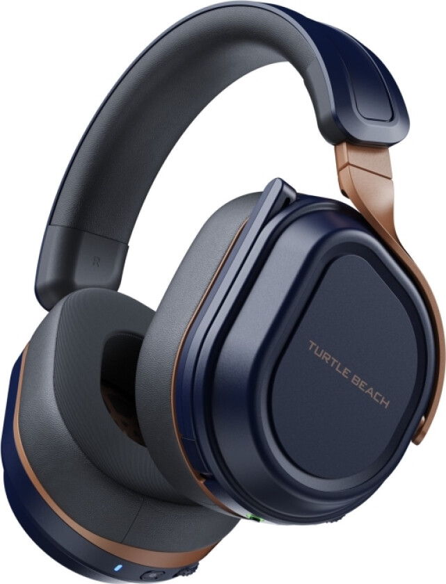 Turtle Beach Stealth 700 - 3. Generasjon - Hodesett - Full Størrelse - Bluetooth / 2,4 Ghz Radiofrekvens - Trådløs - Lydisolerende - Koboltblå