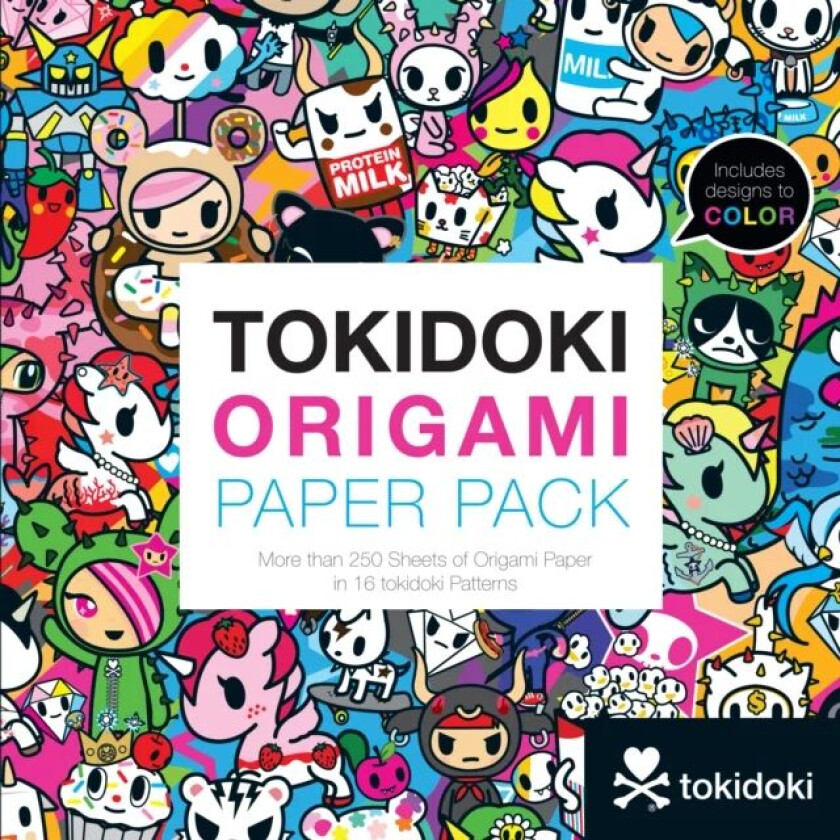 tokidoki Origami Paper Pack av tokidoki