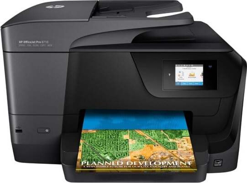 Officejet Pro 8710 All-in-One Blekkskriver Multifunksjon med faks - Farge - Blekk