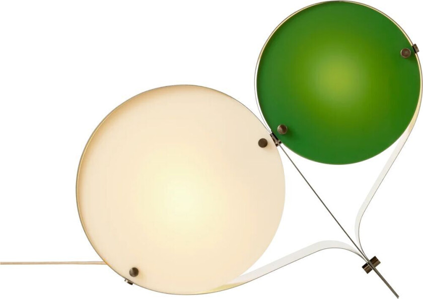 GUBI Coppia bordlampe Ivory & clover