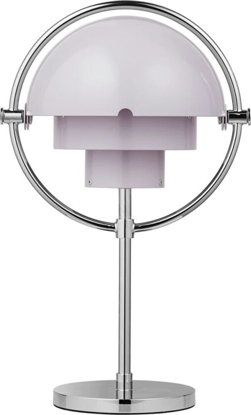 GUBI Multi-Lite portabel lampe Pale lilac-chrome