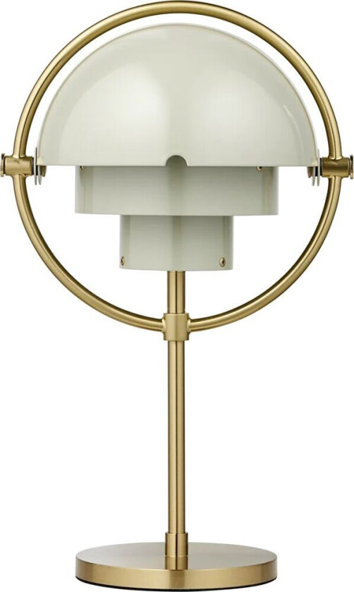 GUBI Multi-Lite portabel lampe Pastel gray-brass