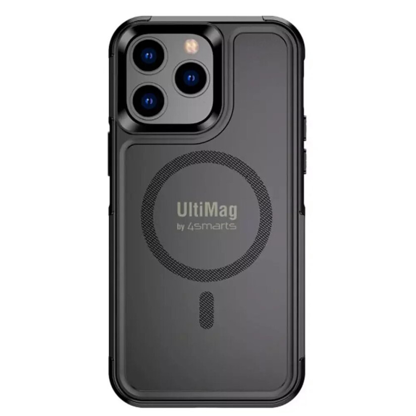 4smarts iPhone 14 Pro Max 4smarts UltiMag Defend Deksel - MagSafe-kompatibelt - Svart