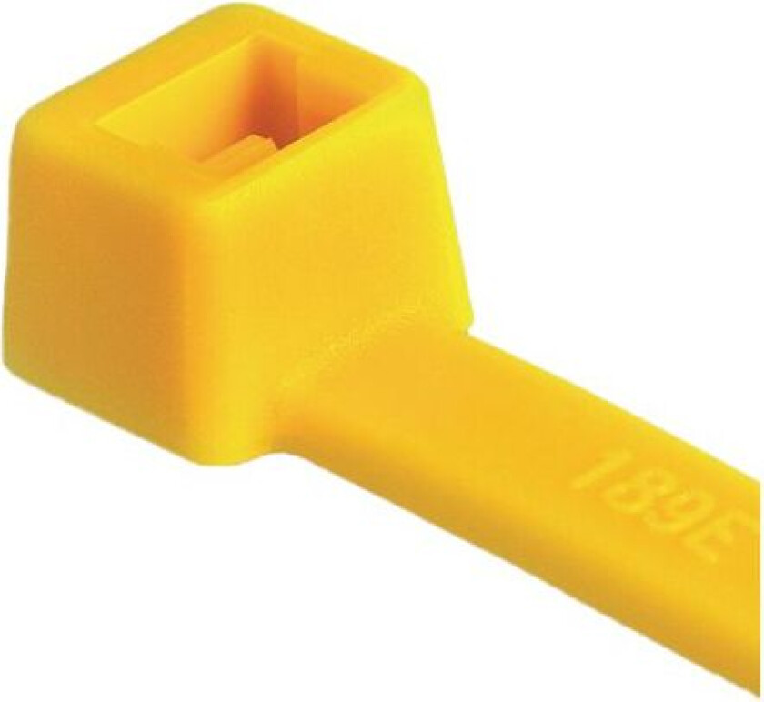 T50R YE Buntebånd 4,6 x 200 mm, 100-pakning Gul