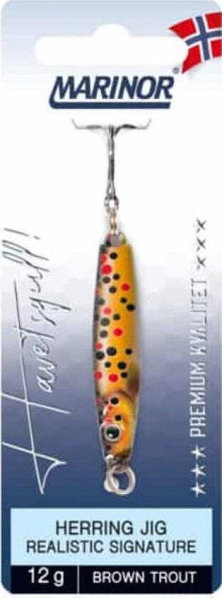 Herring Jig Realistic Brown Trout - 12g