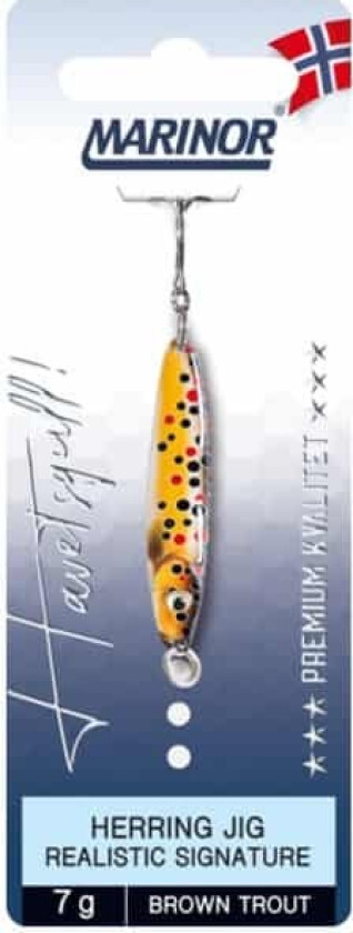 Herring Jig Realistic Brown Trout - 7g