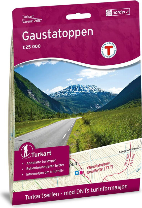 Turkart 1:25 000Kartblad 2657