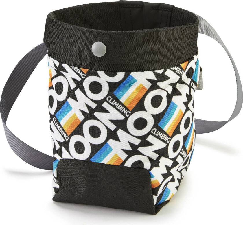 Moon Trad Chalk BagRetro Stripe Black