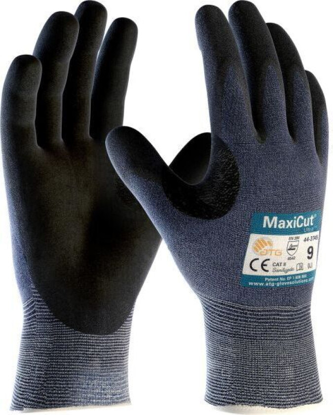 MaxiCut ULTRA 44-3745 Hanske Skjærebeskyttelse, forsterket tommelgrep Str. 7