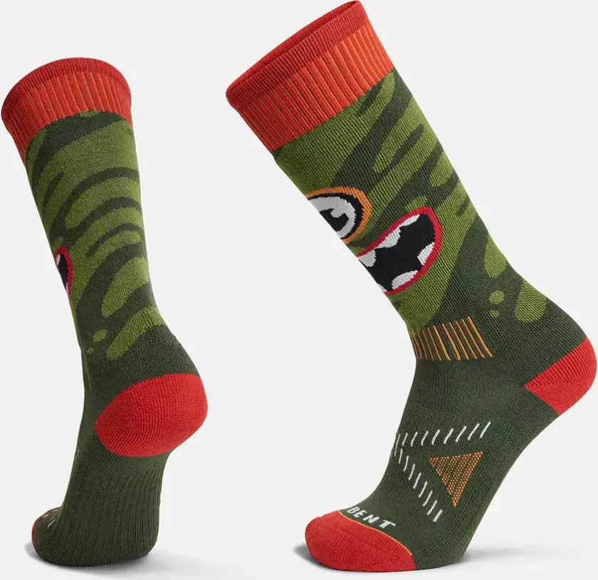 Light Cushion Snow Sockkombu green M