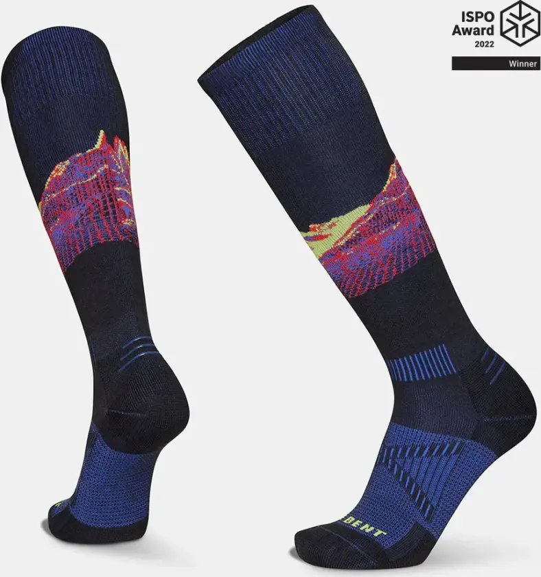 Zero Cushion Snow Sockblack XL