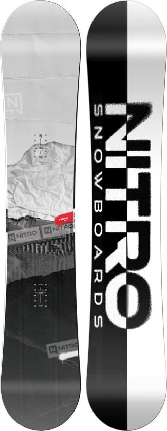 NITRO Snowboard Prime Raw 23/24, snowboard, herre MULTICOLOR