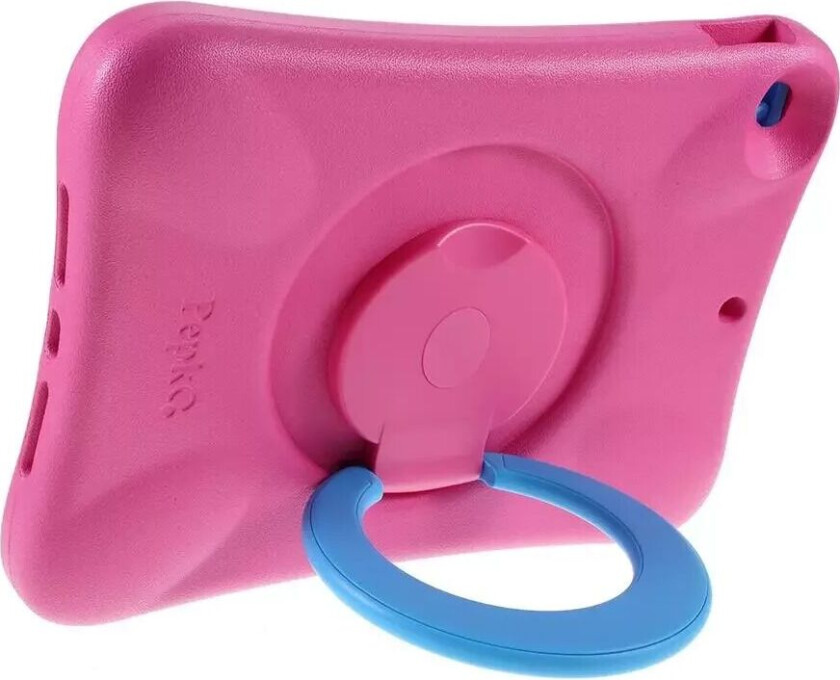 iPad 10.2" (2020 / 2019) Shockproof Deksel m. 360 Graders Stativfunksjon - Rosa / Blå