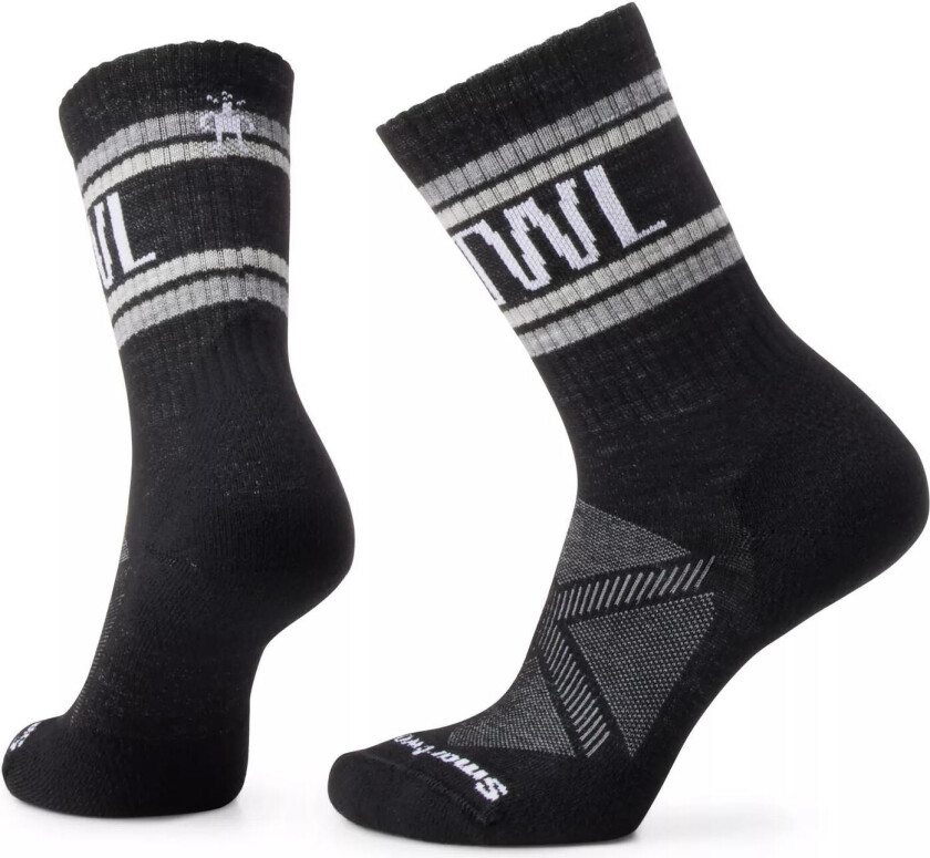 Athlete Retro Stripe Crew M'sTargeted Cushion black L