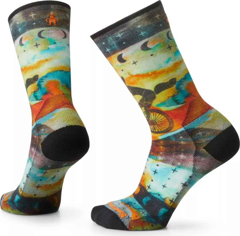 Bike Celestial Print Crew WsZero Cushion multi color S