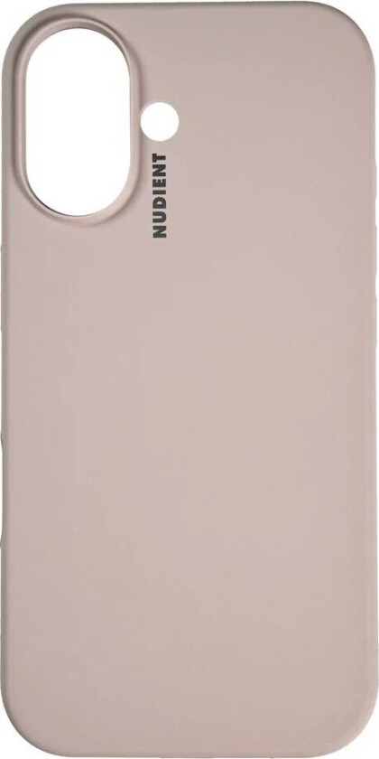 iPhone 16 Base Silicone Deksel - Stone Beige