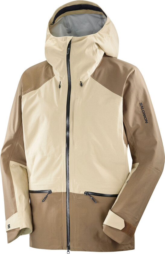 Men's Absolute 3L Jacket White Pepper / Shitake S