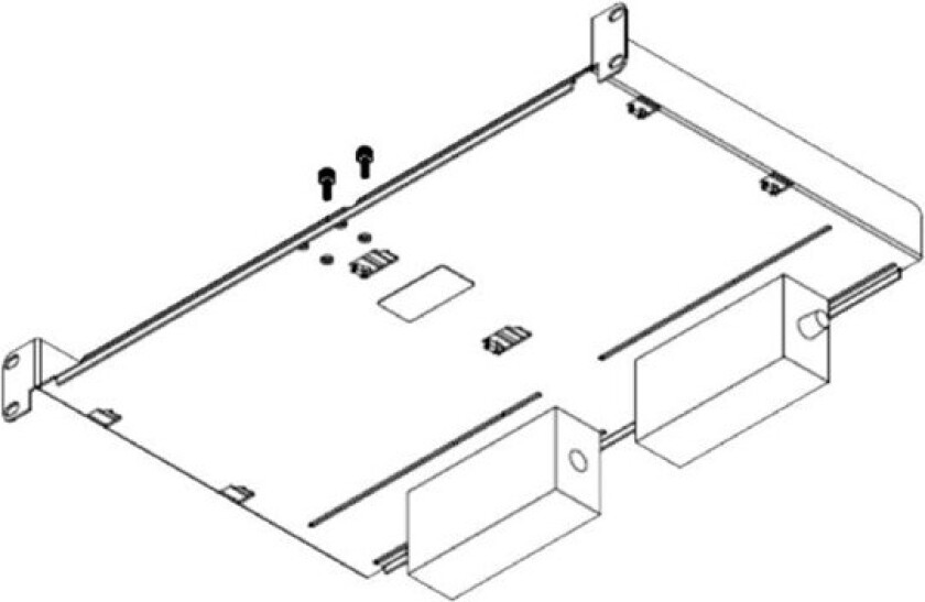 - rack mounting panel - 1U