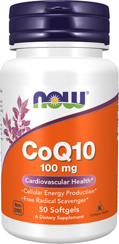 CoQ10 100 mg 50 softgels