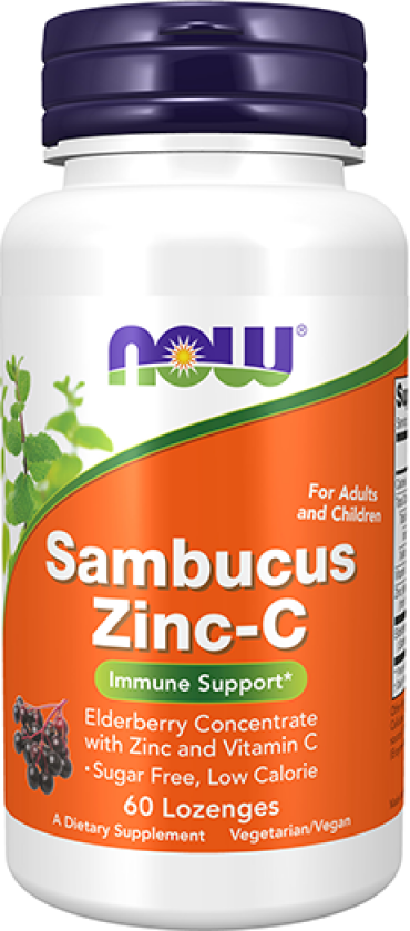 Sambucus Zink+C 60 sugetabletter