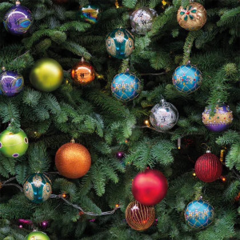 Joggingstoff 140cm 028 - Små julekuler