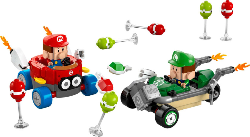 Bilde av Mario Kart - Baby Mario mot Baby Luigi