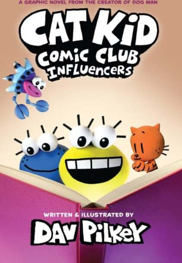 Cat Kid Comic Club 5: Influencers (PB) av Dav Pilkey