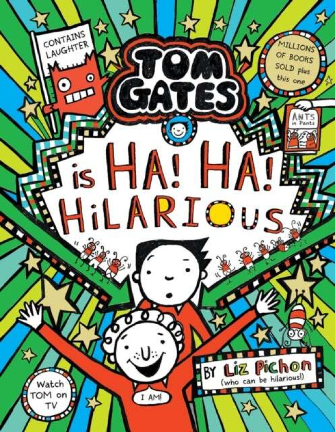 Tom Gates Ha! Ha! Hilarious HB av Liz Pichon