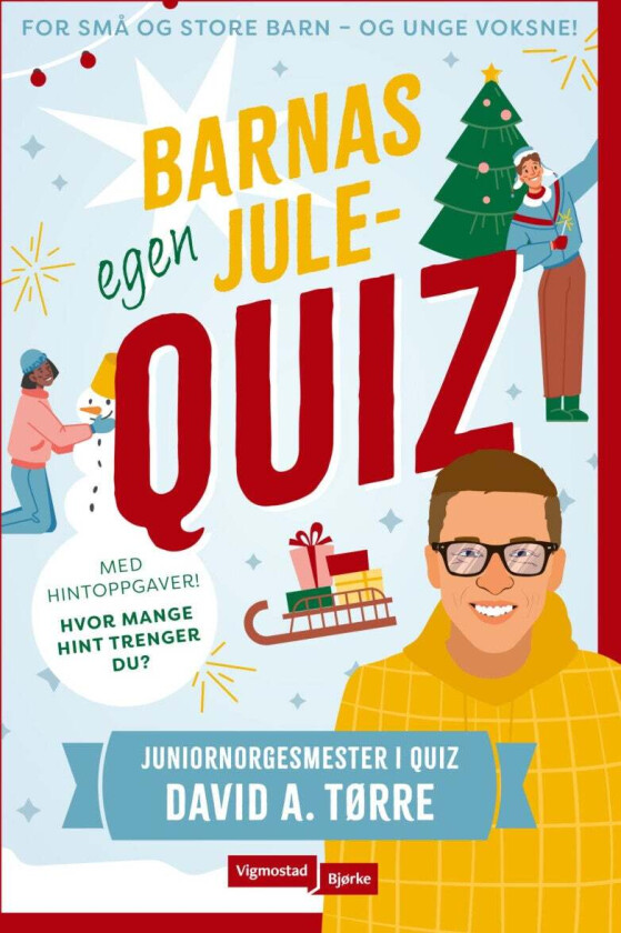 Barnas egen julequiz 2024 av David A. Tørre