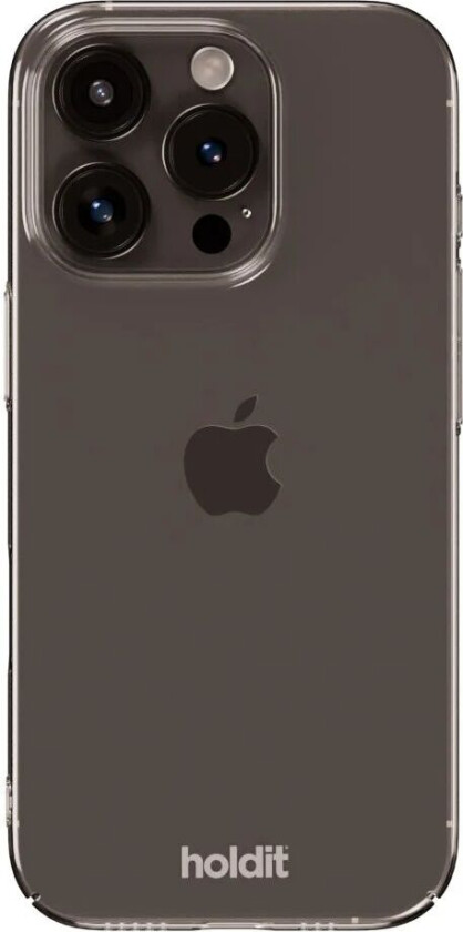 Holdit iPhone 16 Pro Max Slim Plast Deksel - Transparent