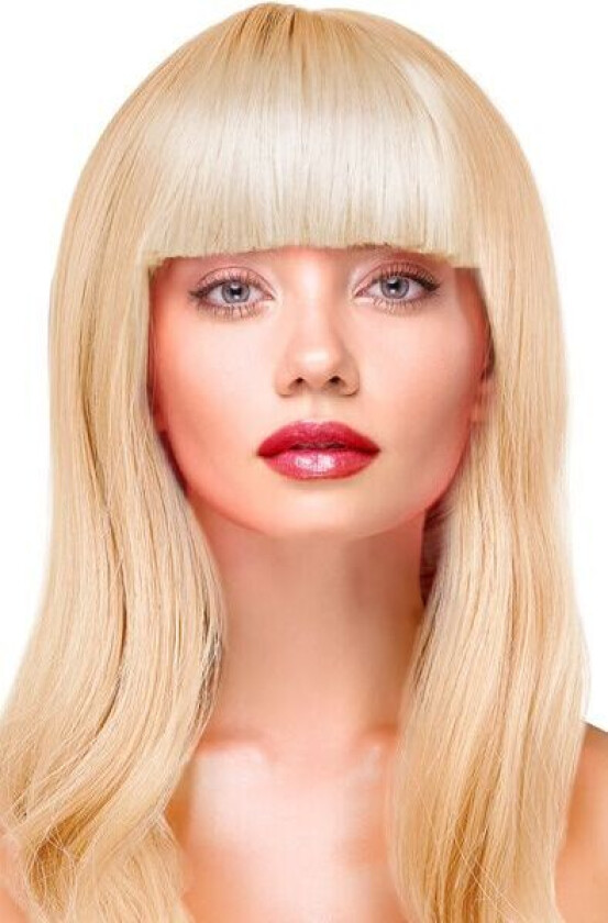 Party Wig Long Straight Blonde Hair Parukk
