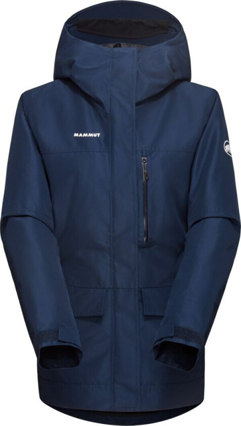Fall Line Hs Thermo Hooded Jacket Women Marine S