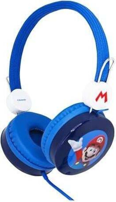 - Super Mario Blue Kids Core Headphones