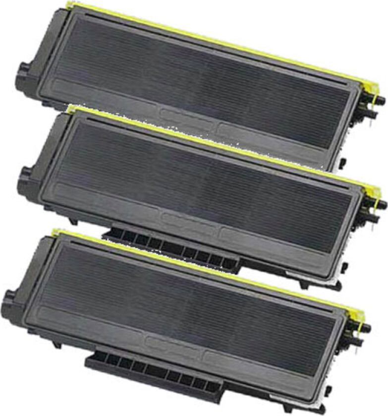 Pixojet toner Brother TN 3170, 3 st. rabattpakke 24000 sider