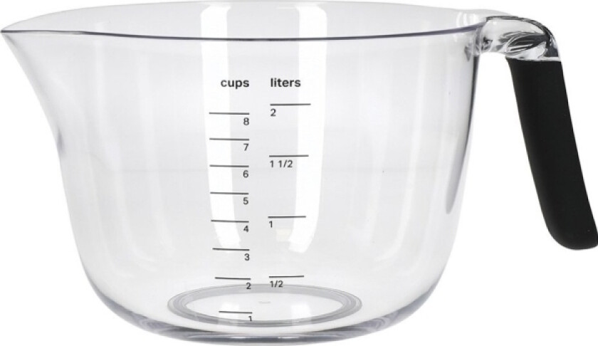 Kitchenaid Culinary Tools Kitchenaid Miska Su Miark Laikikliu 2L Onyx Juodas