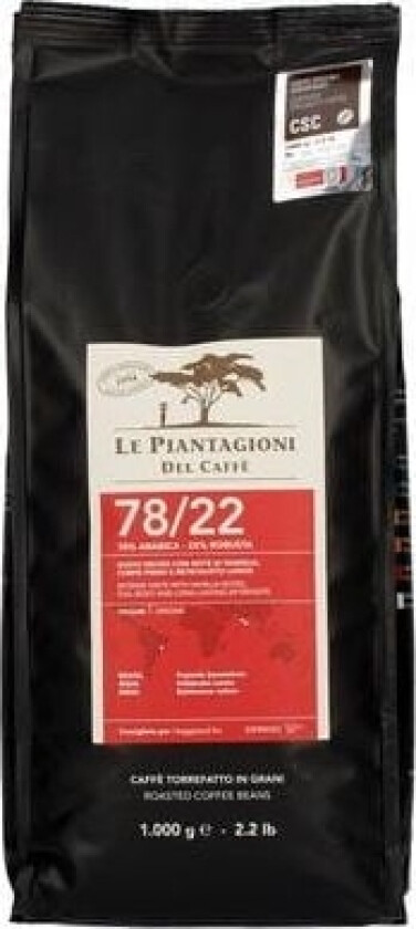 The Coffee Plantations 78/22 Kaffebønner 1 Kg