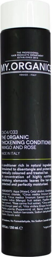 The Organic Thickening Conditioner Mango And Rose 250 ml