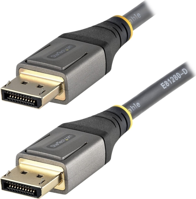 Startech.Com 1Ft/30Cm Displayport 1.4 Cable, 8K 60Hz Hdr10 - Displayport-Kabel - Displayport (Hann) Låst Til Displayport (Hann) Låst - Displayport 1.