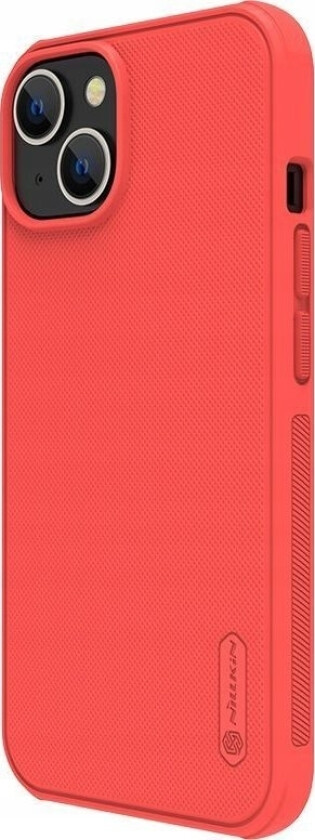 Nillkin Super Frosted Shield Pro-Deksel Til Iphone 14 Plus, Bakdeksel, Rødt