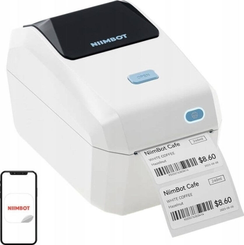 K3w Portable Label Printer (Cream)