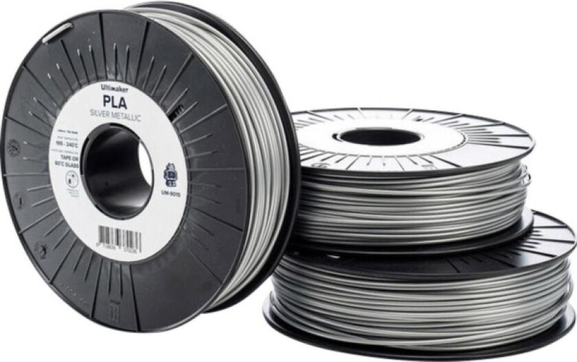 Pla - M0751 Silver Metallic 750 - 211399 Filament Pla-Plast 2.85 Mm 750 G Sølv (Metallic) 1 Stk