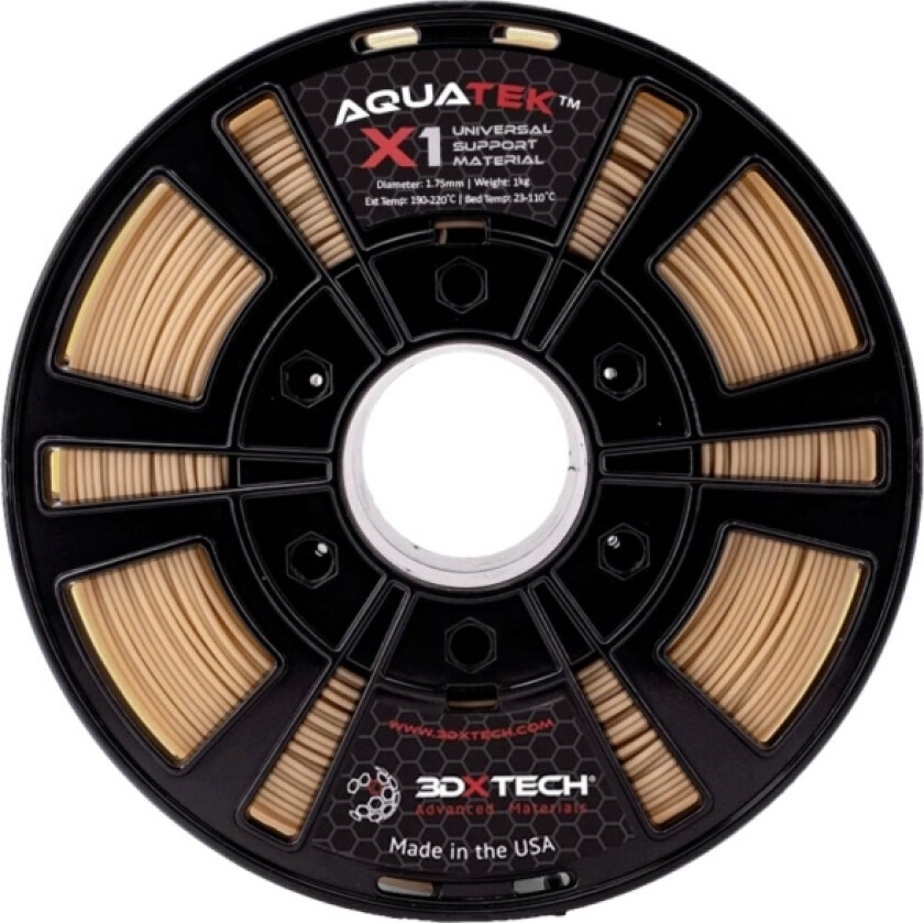 Usm1010500n Aquatek X1 Advanced Usm Filament Vandopløselig 1.75 Mm 500 G Naturbeige 1 Stk