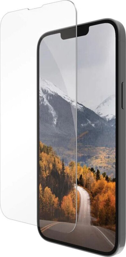 iPhone 14 / 13 / 13 Pro dbramante1928 Eco-Protect Skjermbeskytter i Glass med Monteringsramme - Case Friendly - Gjennomsiktig