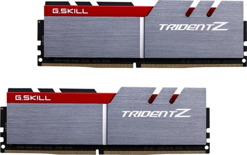 Tridentz Series - Ddr4 - Sett - 32 Gb: 2 X 16 Gb - Dimm 288-Pin - 3000 Mhz / Pc4-24000 - Cl15 - 1.35 V - Ikke-Bufret - Ikke-Ecc