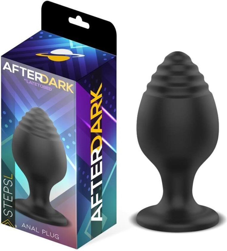Steps Butt Plug Silikon Størrelse L 9 cm x 4,5 cm